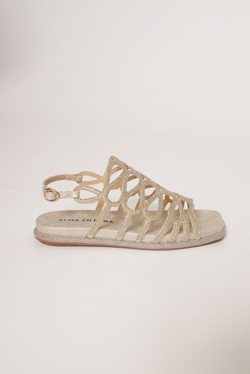 SANDALIA V2551615-ORO