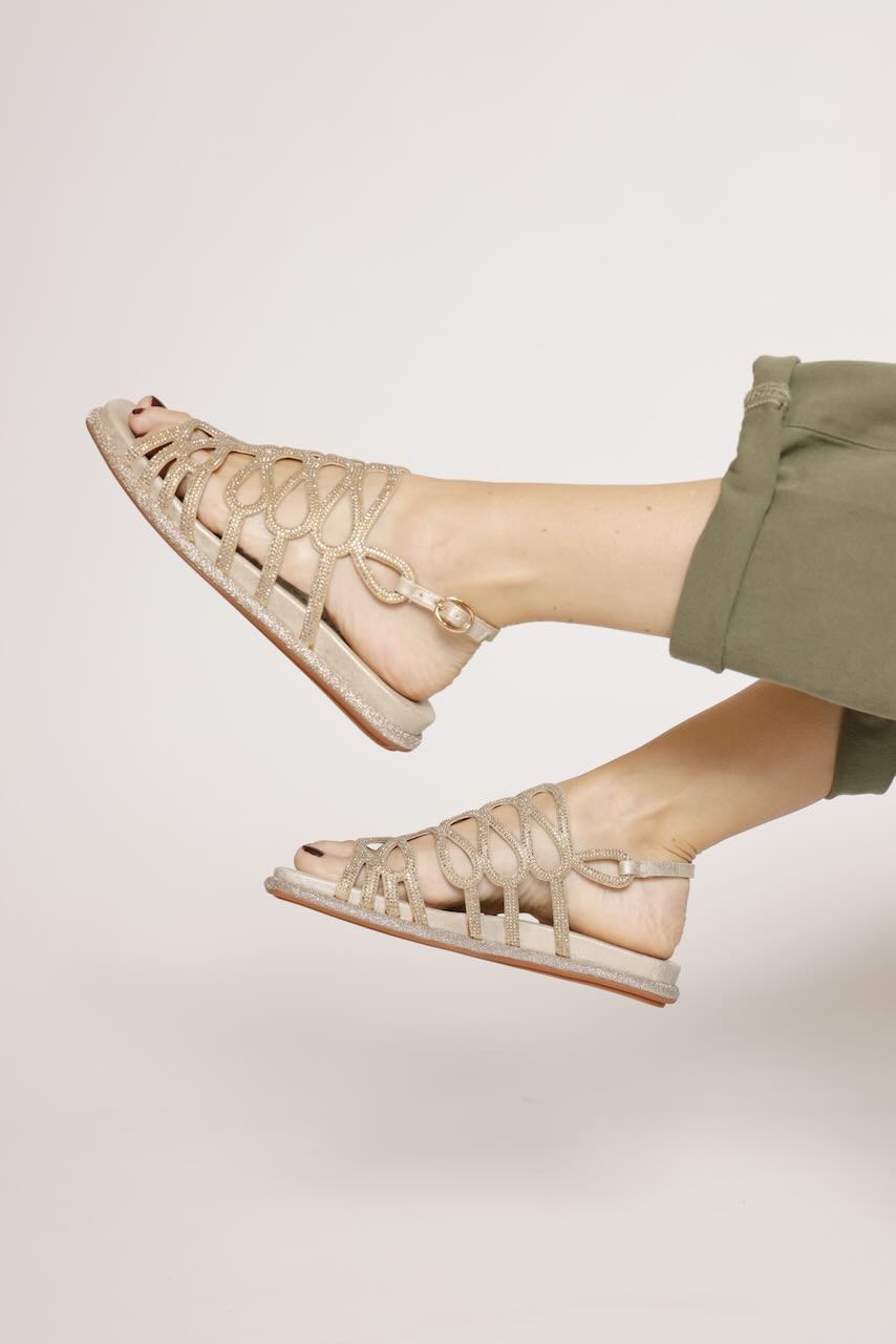 SANDALIA V2551615-ORO