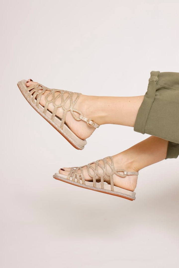 SANDALIA V2551615-ORO
