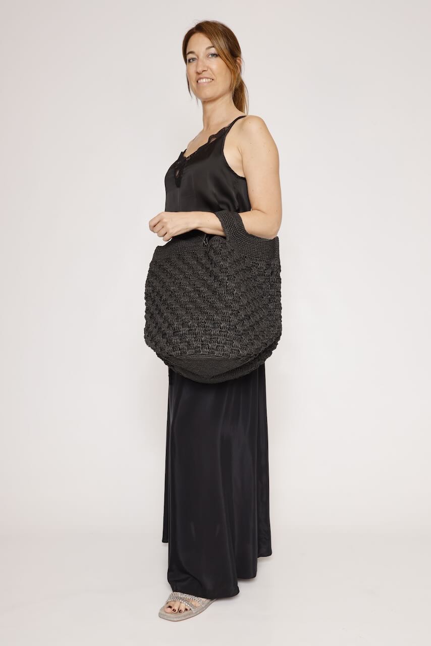 TOP ILAY LACE-NEGRO
