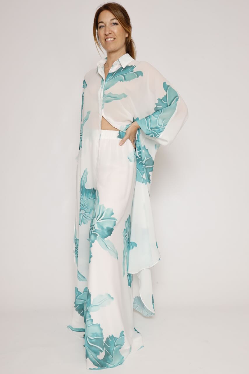 PANTALÓN 63-5100-BLANCO/VERDE