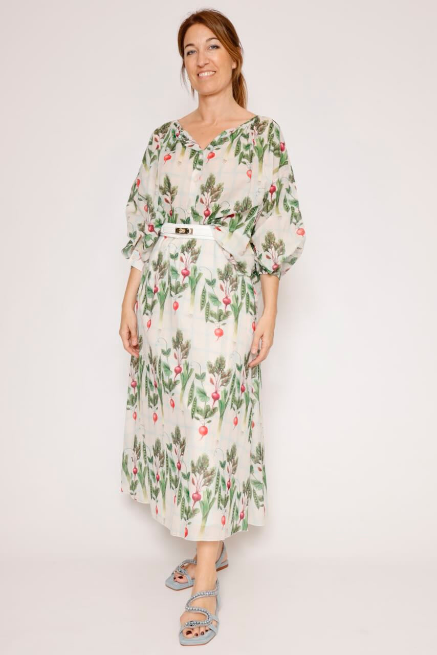 CAMISA BY10285-BLANCO/VERDE