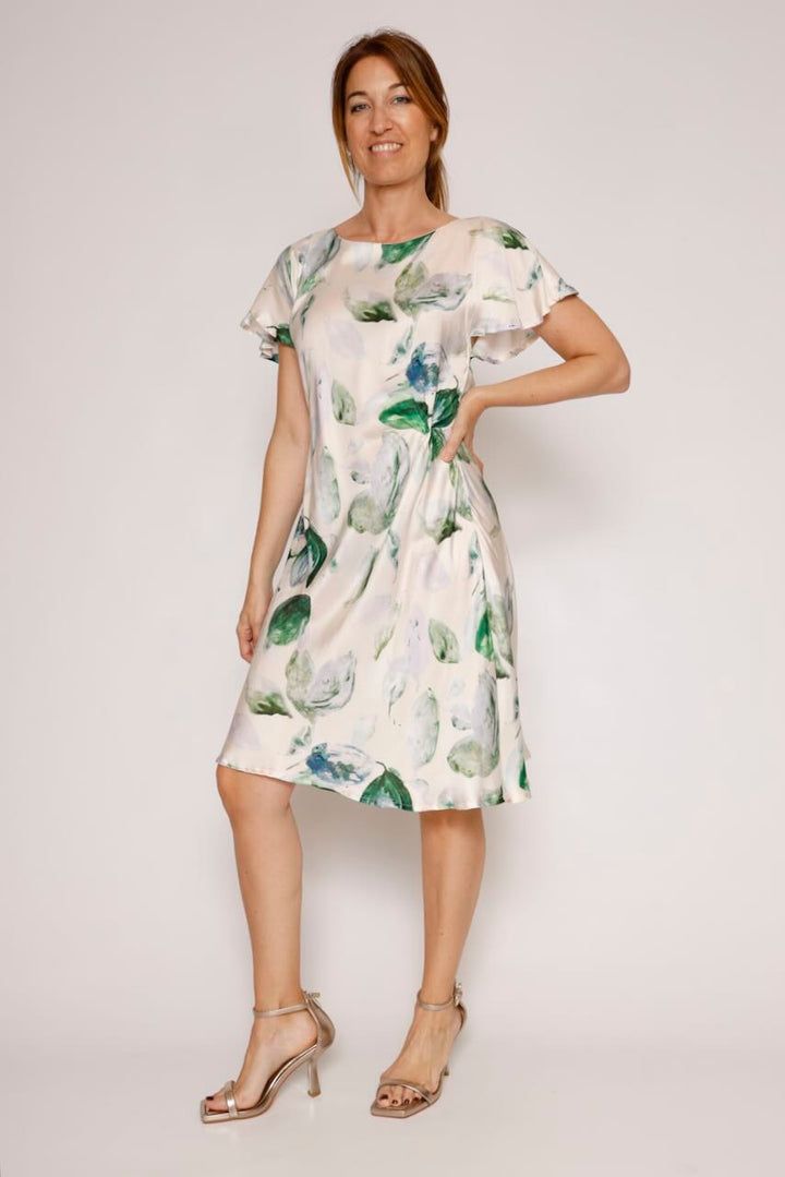 VESTIDO BY10279-BLANCO/VERDE