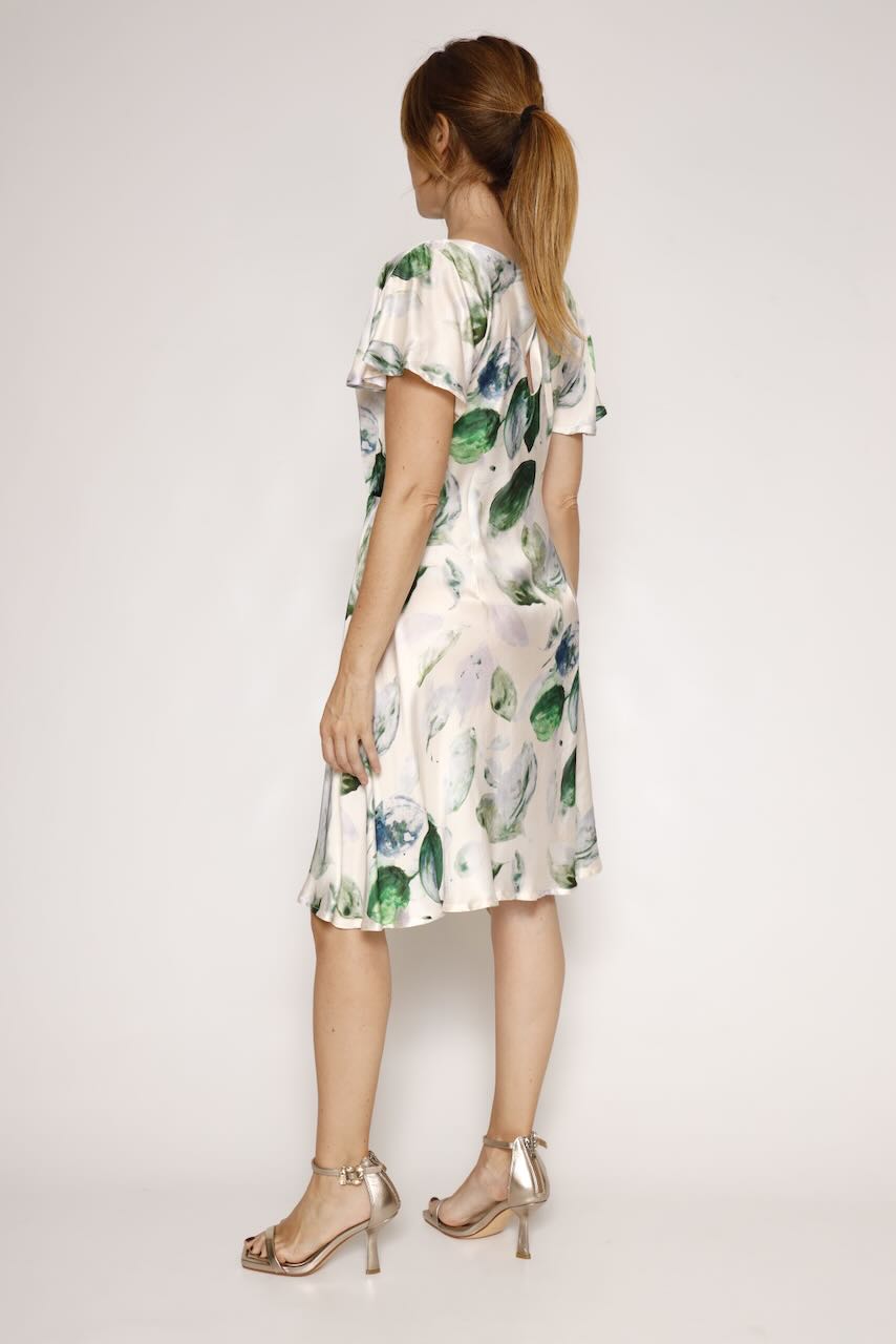VESTIDO BY10279-BLANCO/VERDE