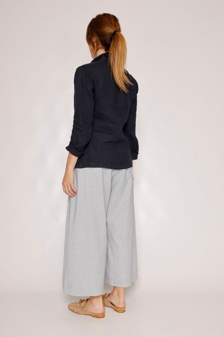 CHAQUETA LINO P25RU606-MARINO