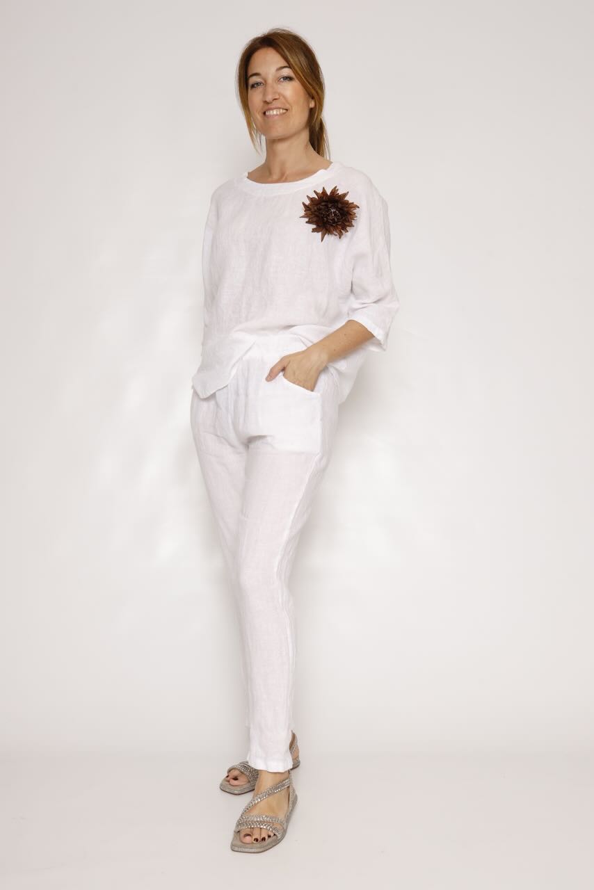 BLUSA P25RU415-BLANCO