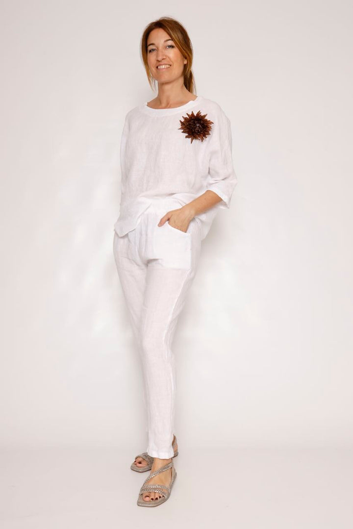 BLUSA P25RU415-BLANCO
