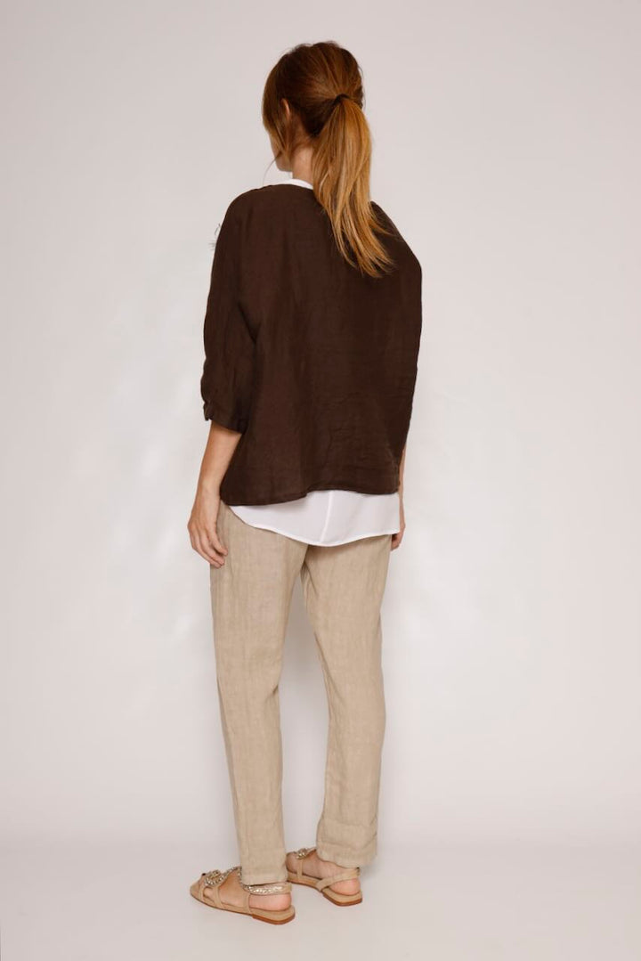PANTALÓN  P25RU230-BEIGE