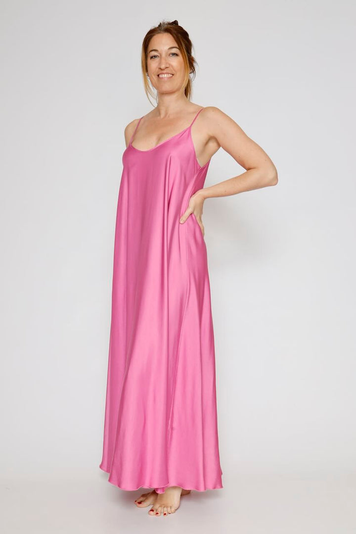 VESTIDO RP9AR21-FUCSIA