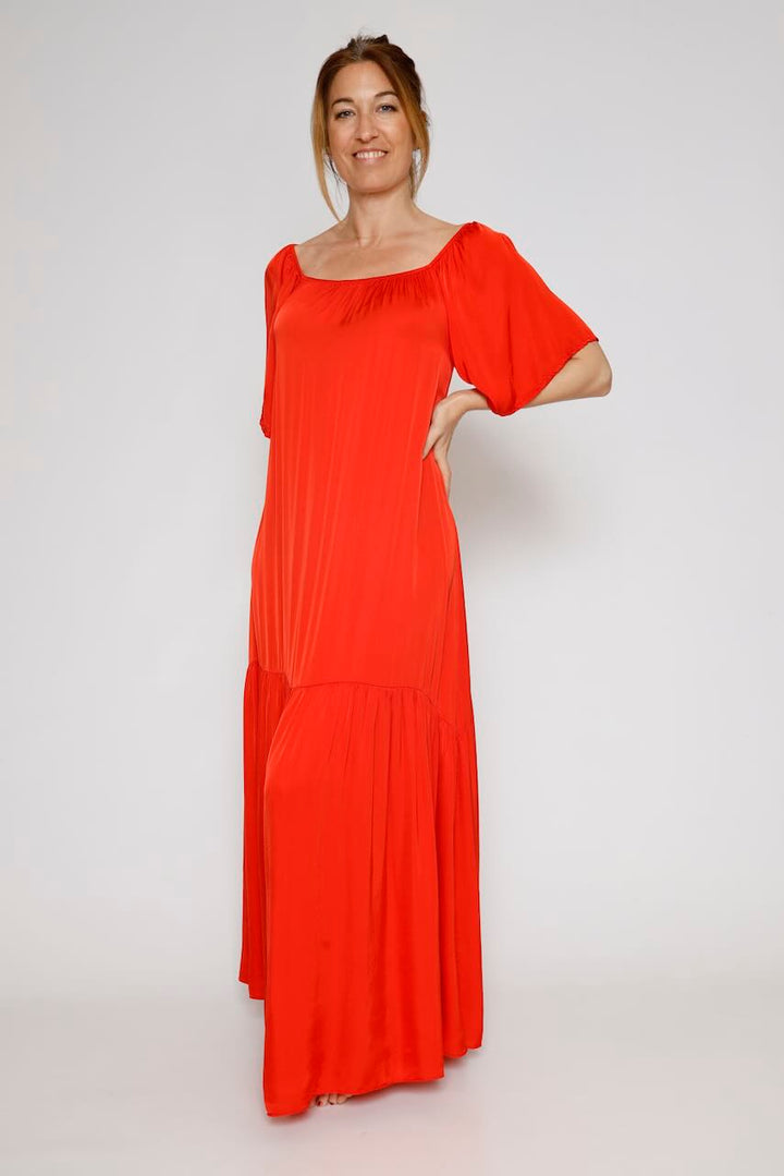 VESTIDO BY10273-ROJO