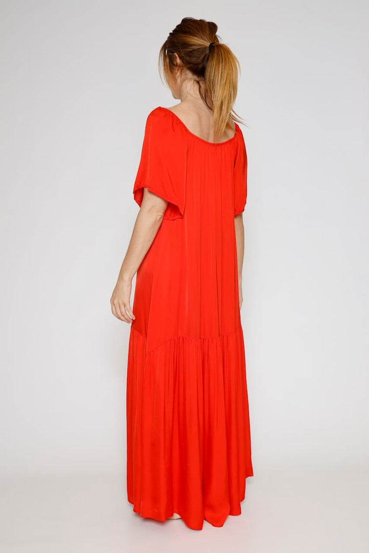 VESTIDO BY10273-ROJO