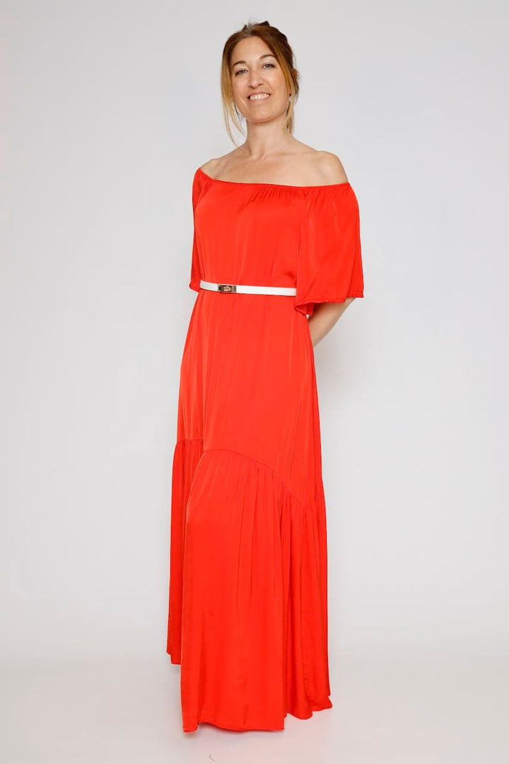 VESTIDO BY10273-ROJO