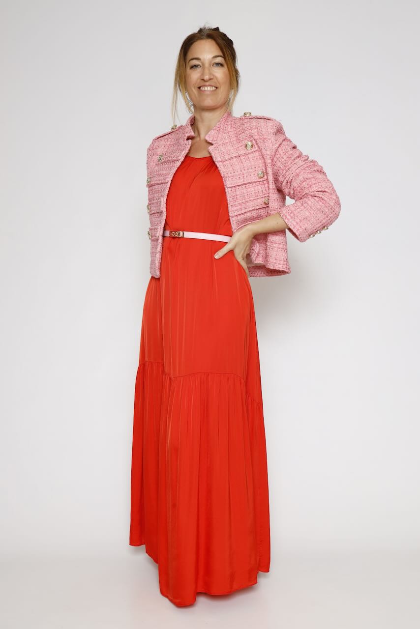 VESTIDO BY10273-ROJO