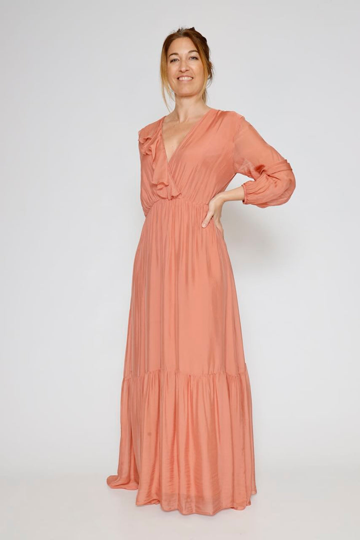 VESTIDO BY10223-SALMON