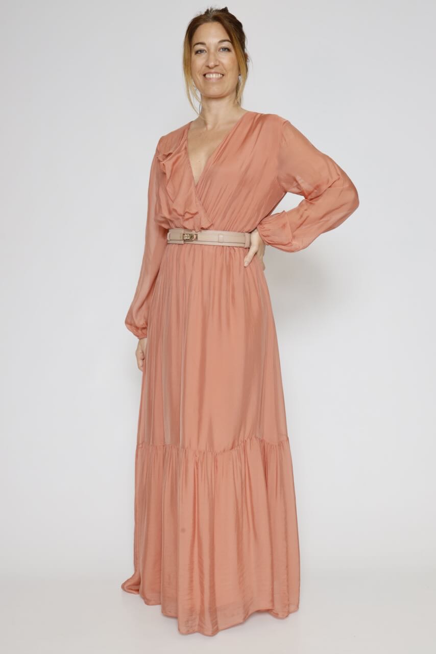 VESTIDO BY10223-SALMON