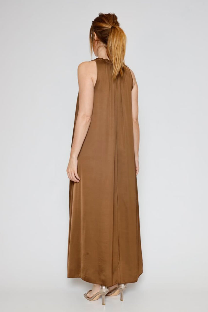 VESTIDO BY10271-MARRON