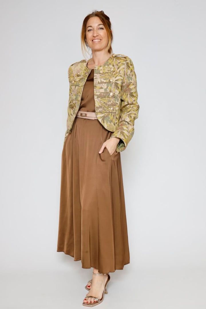 CHAQUETA S26J863-OLIVA
