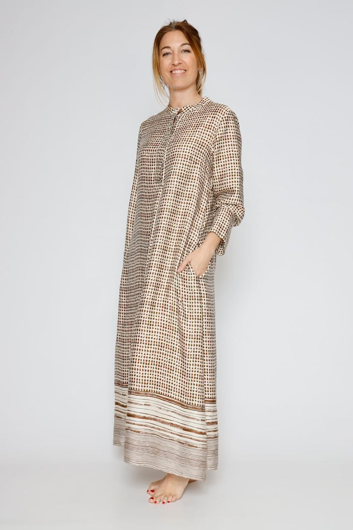 VESTIDO P26YW602-MARRON