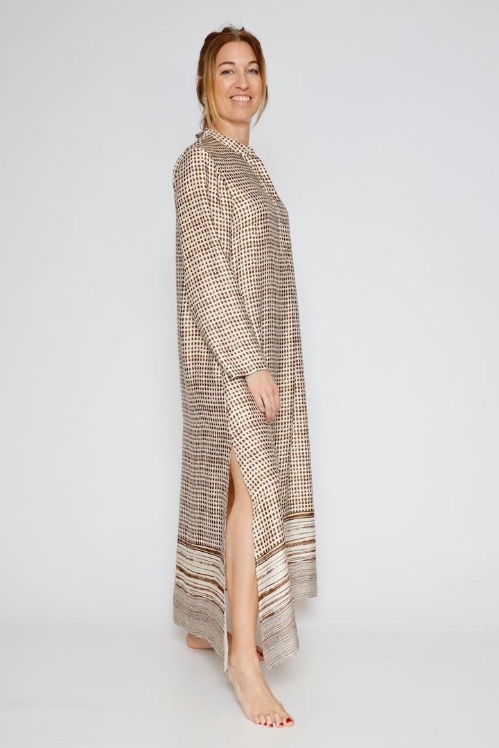 VESTIDO P26YW602-MARRON