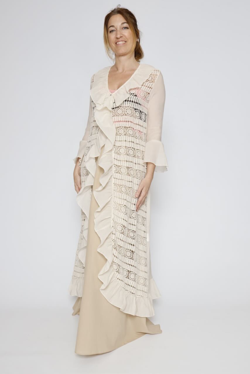 VESTIDO BY10027-BEIGE