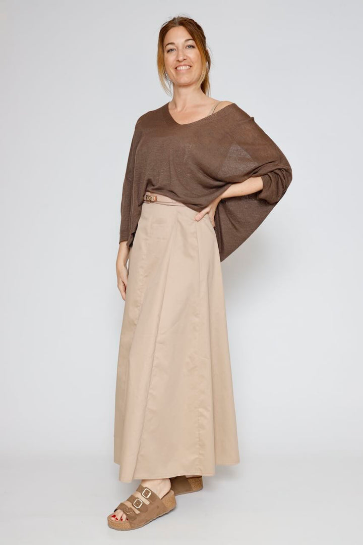 JERSEY P26DI519-CHOCOLATE