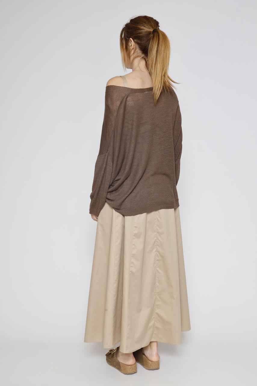 JERSEY P26DI519-CHOCOLATE