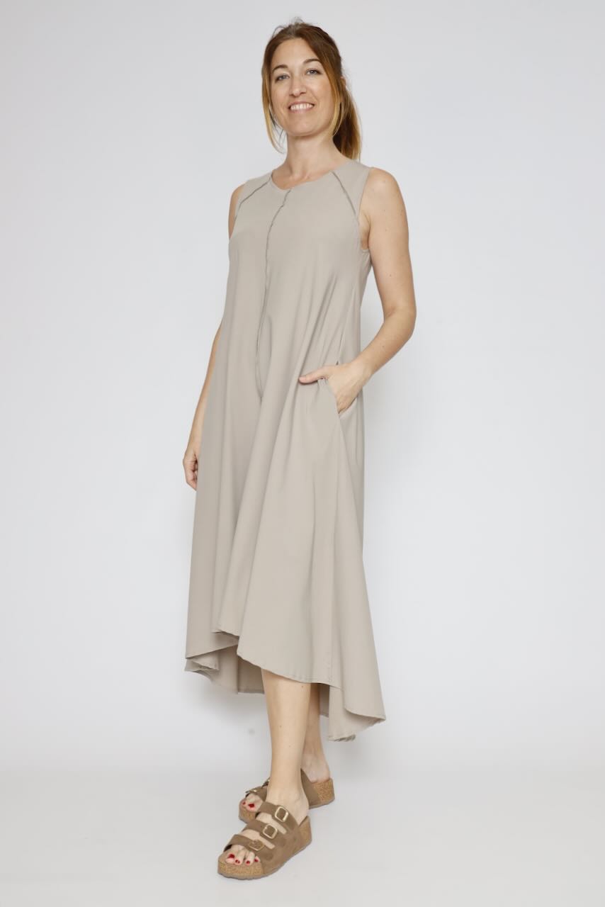 VESTIDO DB3509-GRIS