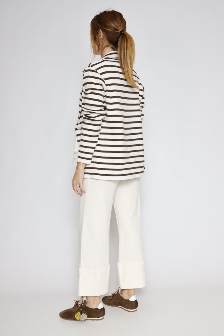 CHAQUETA P26MS601-LATTE/MARRON