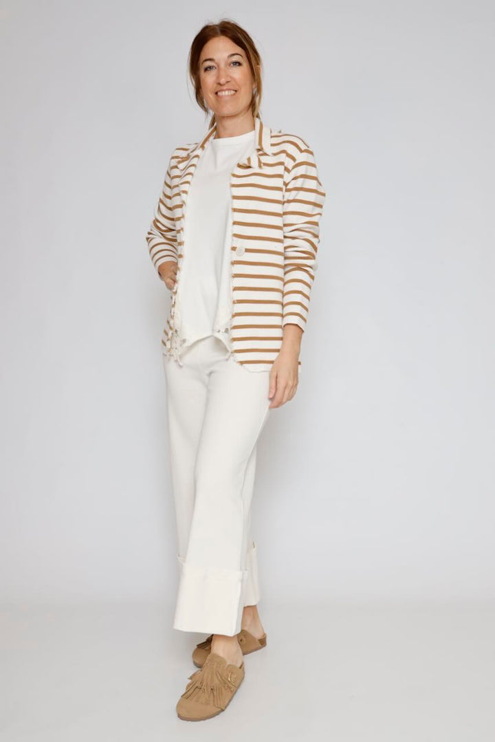 CHAQUETA  P26MS601-LATTE/BEIGE