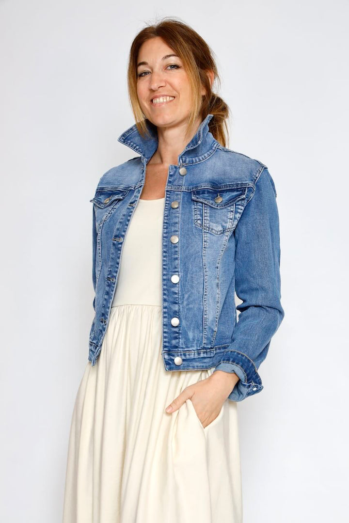 CAZADORA  P26SO604-BLU DENIM