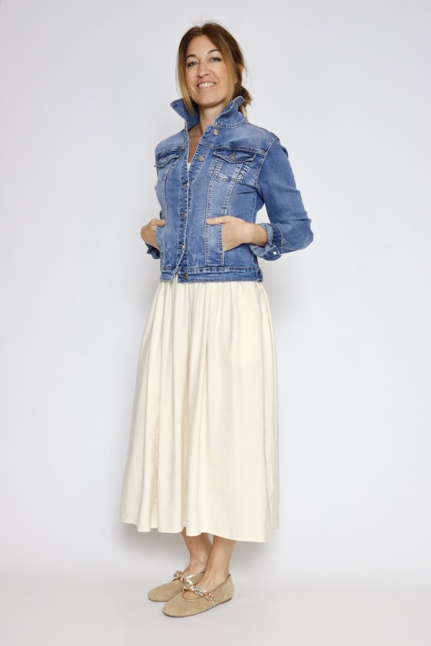 CAZADORA  P26SO604-BLU DENIM