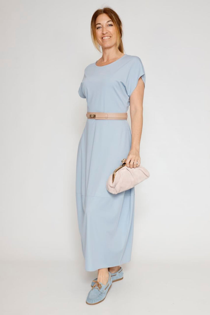 VESTIDO P26FL701-CELESTE
