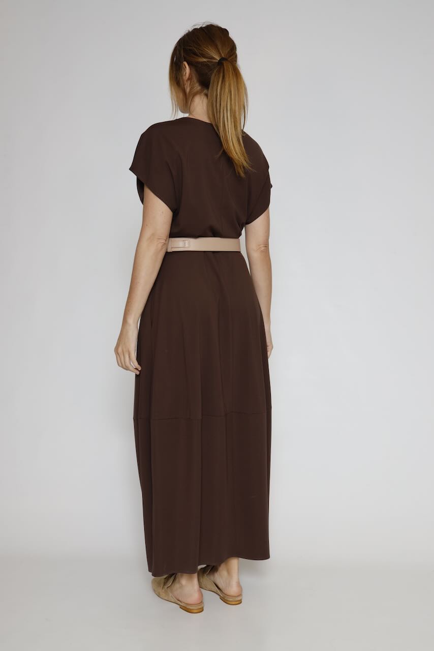VESTIDO P26FL701-MARRON