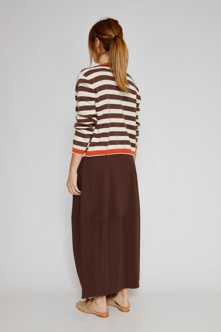 VESTIDO P26FL701-MARRON