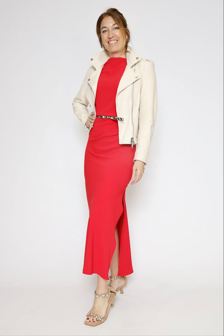 VESTIDO AGAPLHX-ROJO