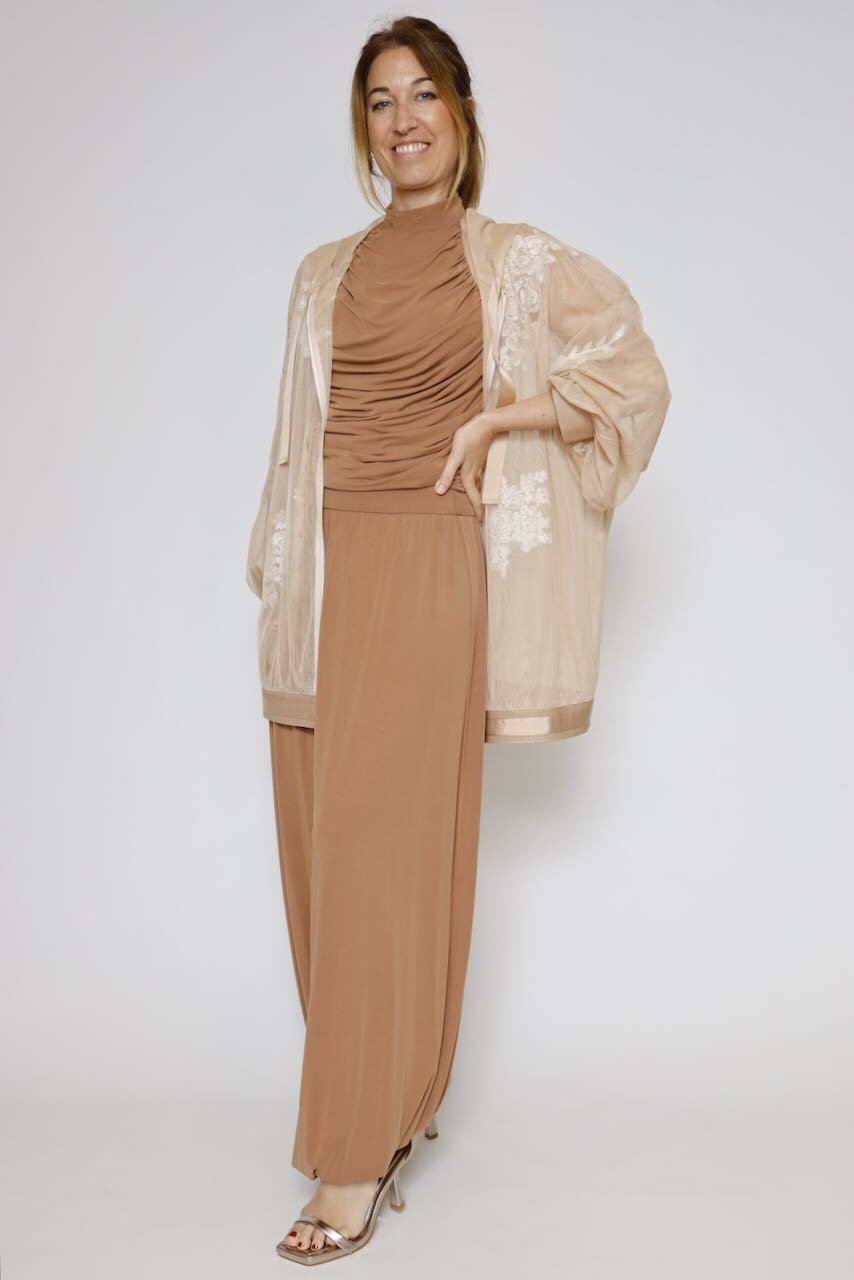 PANTALÓN P9G6LOB-MARRON
