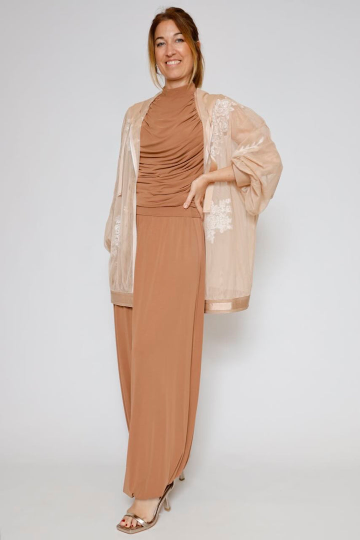 PANTALÓN P9G6LOB-MARRON