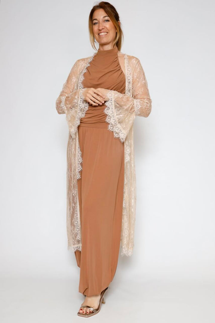 PANTALÓN P9G6LOB-MARRON