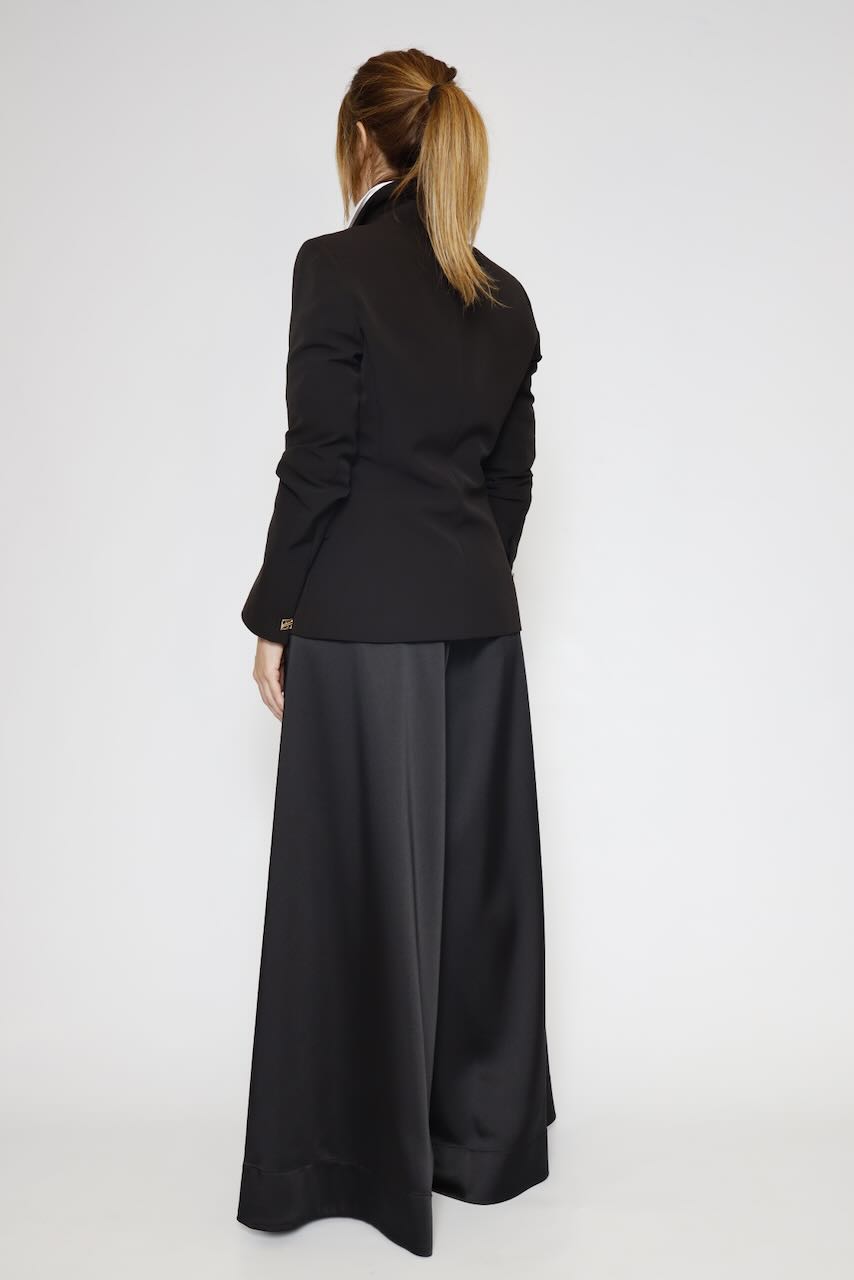 CHAQUETA ENTALLADA 54-1041-NEGRO