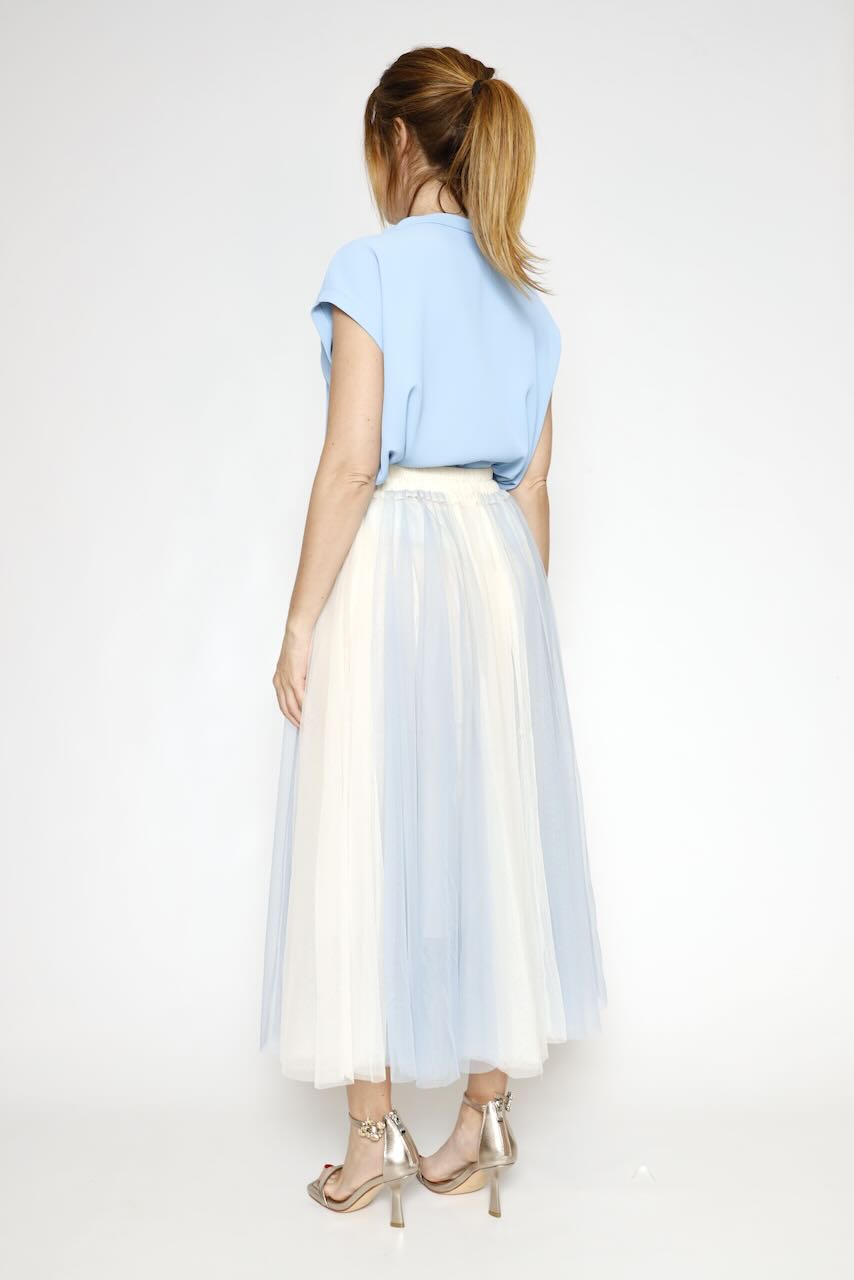 FALDA G9990015V-CELESTE