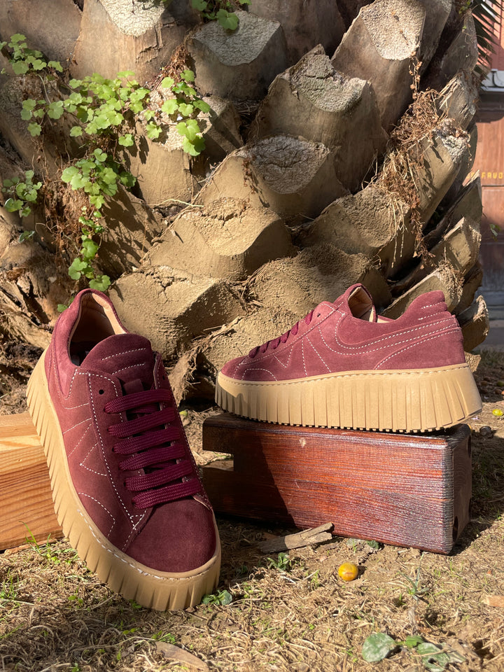 ZAPATILLA 0064-BURDEOS