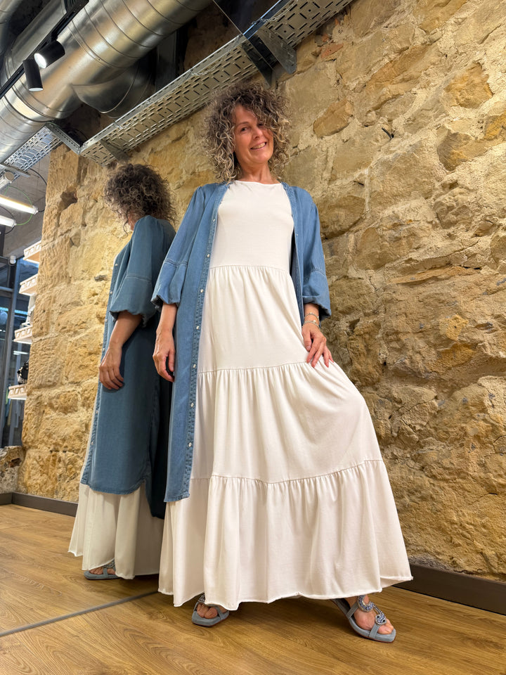 VESTIDO P26BU704-BLANCO