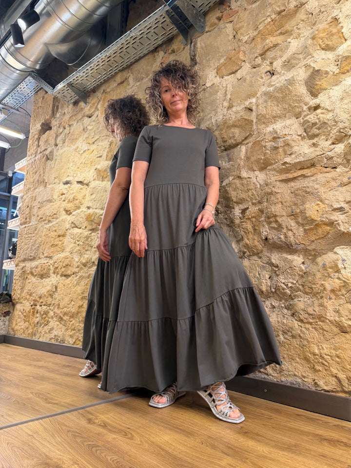 VESTIDO P26BU704-MILITAR