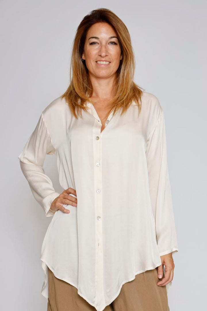 CAMISA P25AN126-LATTE