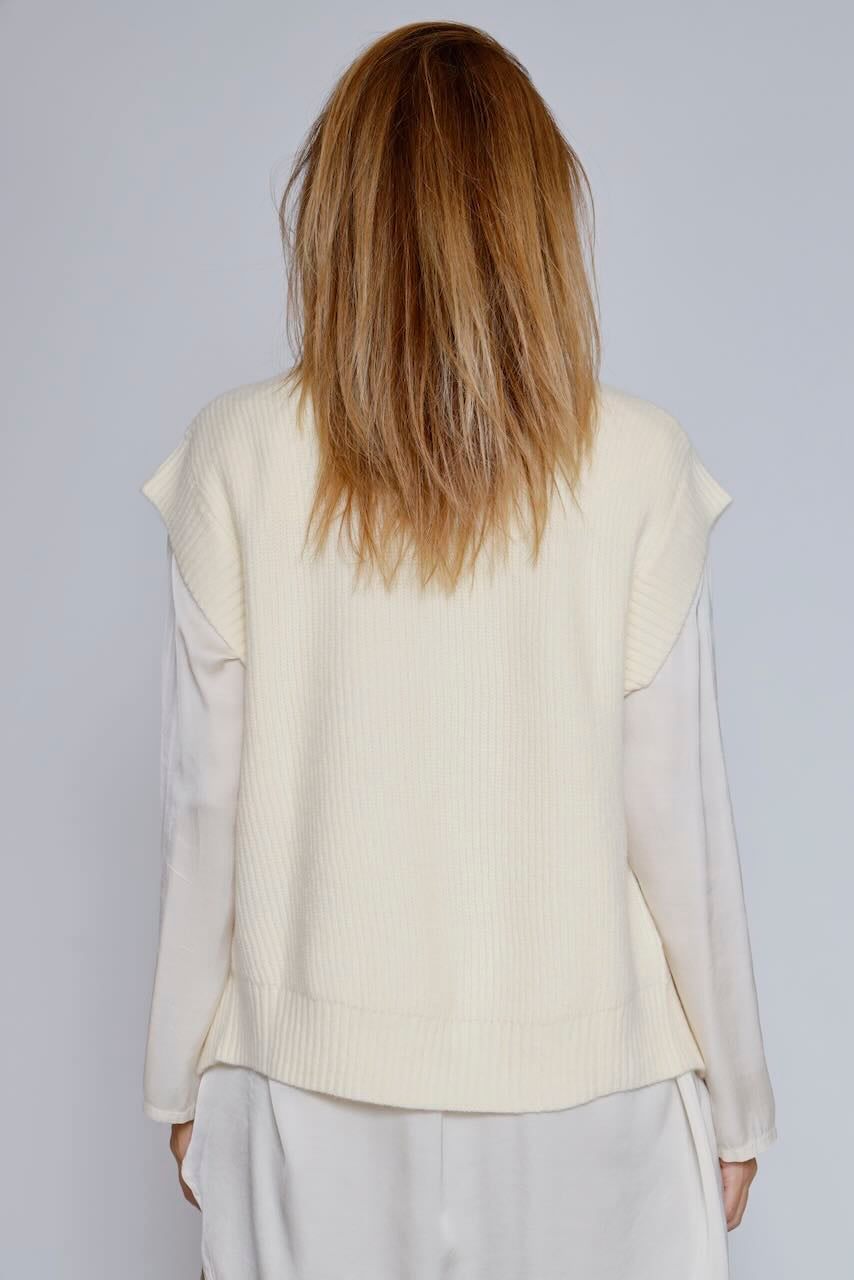 CHALECO PHANCY-BEIGE