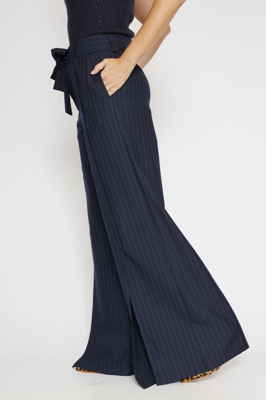 PANTALÓN RAYAS WV3008W813D4-MARINO