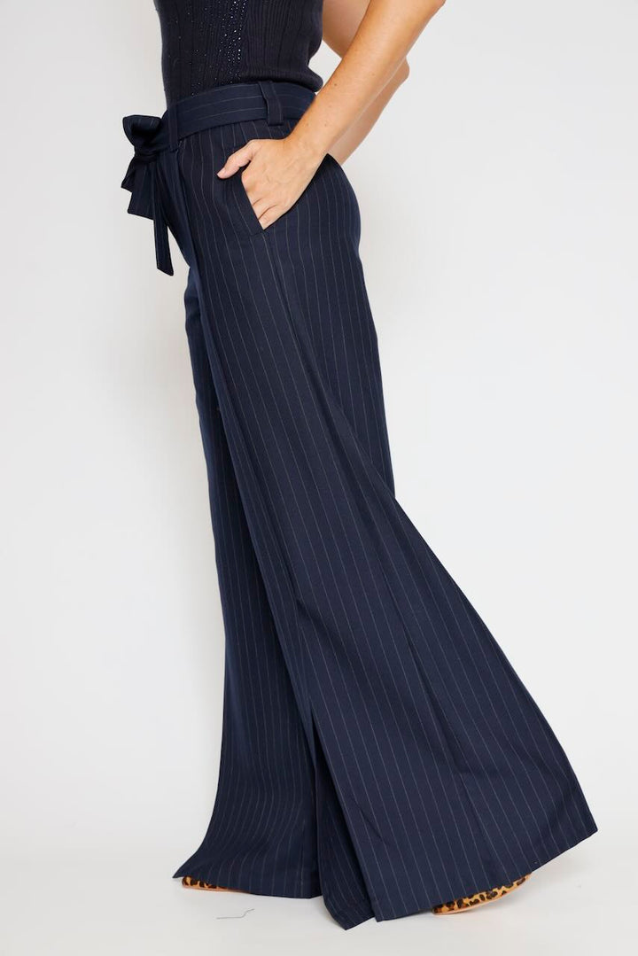 PANTALÓN RAYAS WV3008W813D4-MARINO