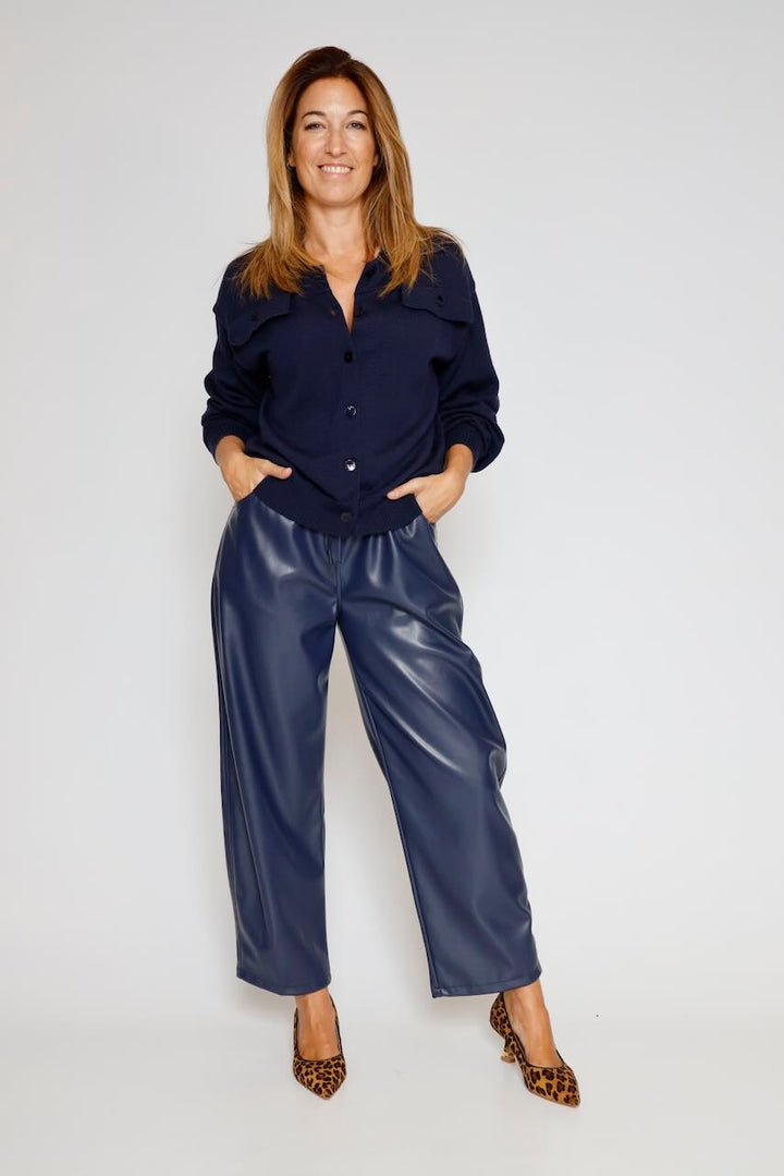 PANTALON A25PL205-MARINO