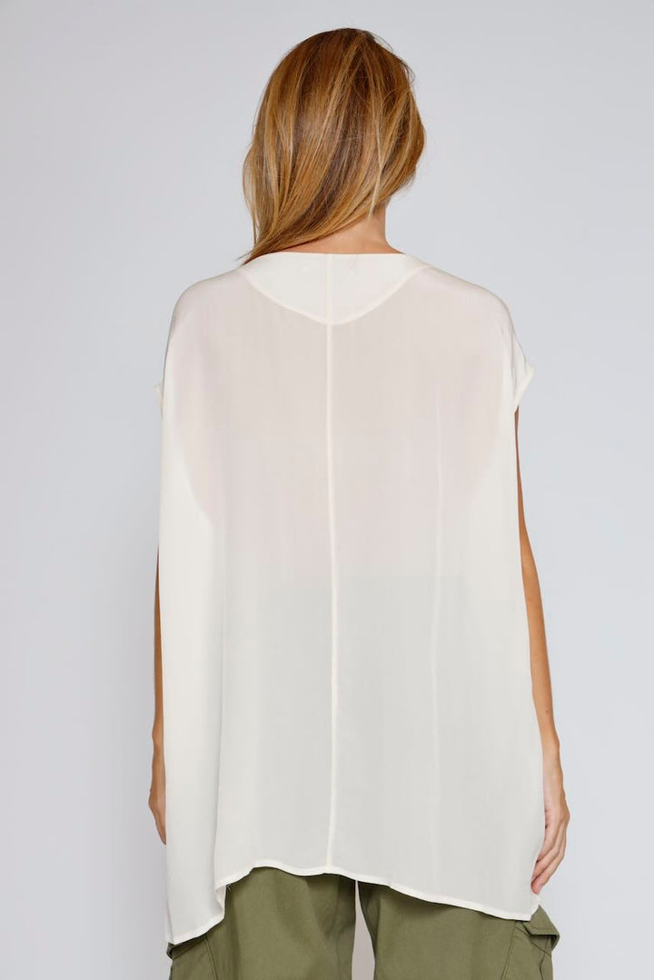 BLUSA / LARGONA P25AN127-LATTE
