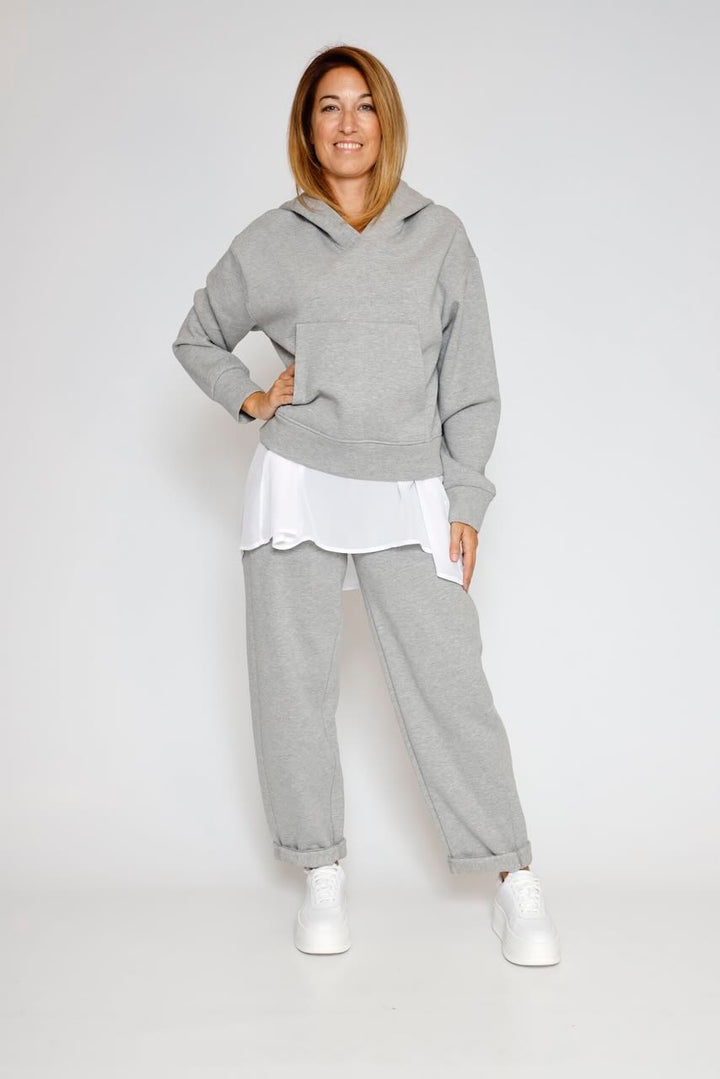 BLUSA/ LARGONA P25AN127-BLANCO